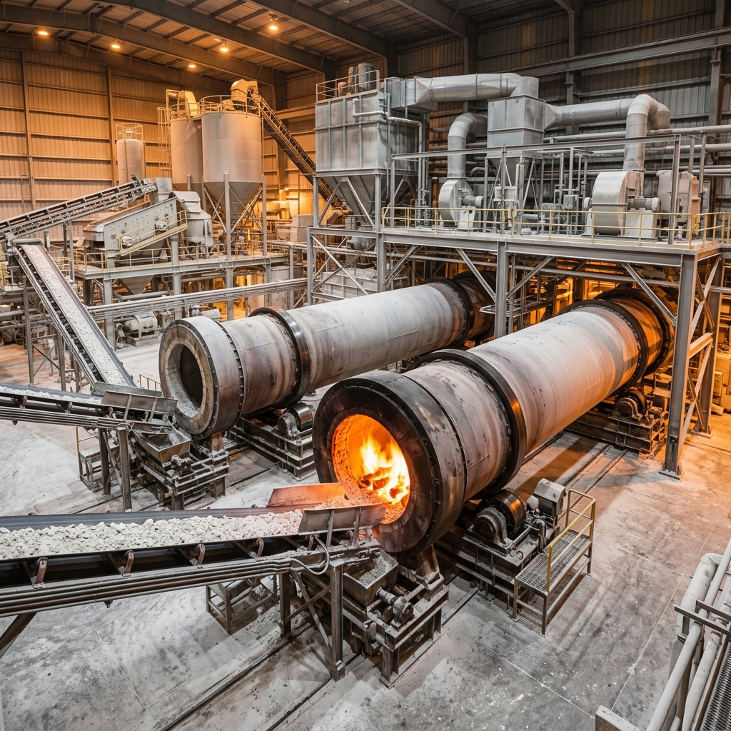 Vişne Madencilik fırın hattı