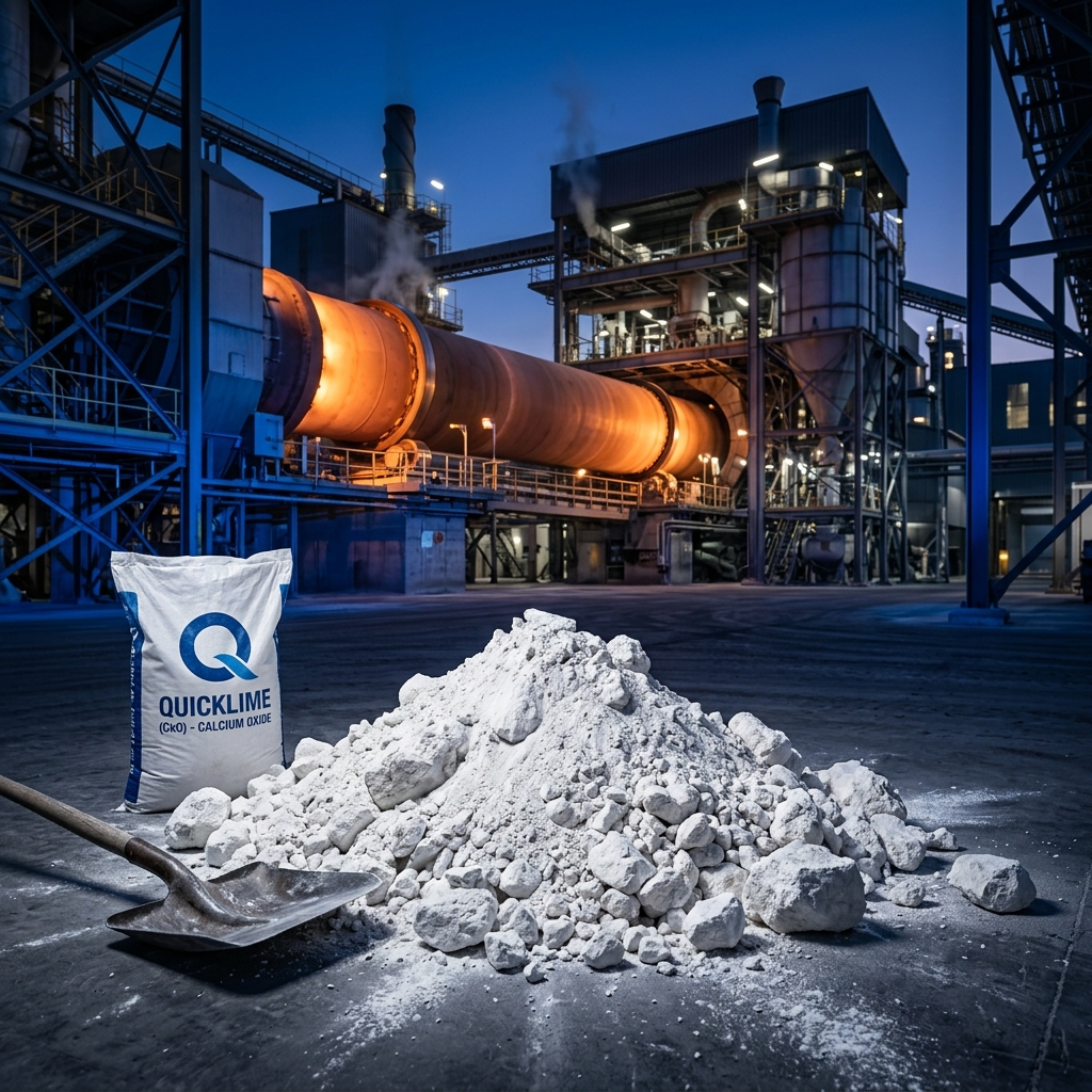Sönmemiş kireç (kalsiyum oksit) üretim ve madencilik