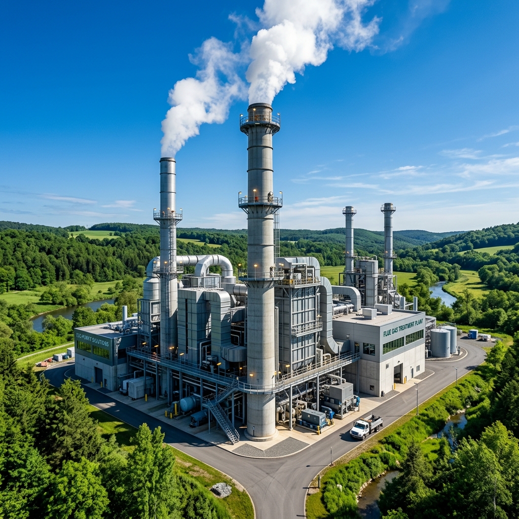 Modern Endüstriyel Tesis ve Temiz Bacalar