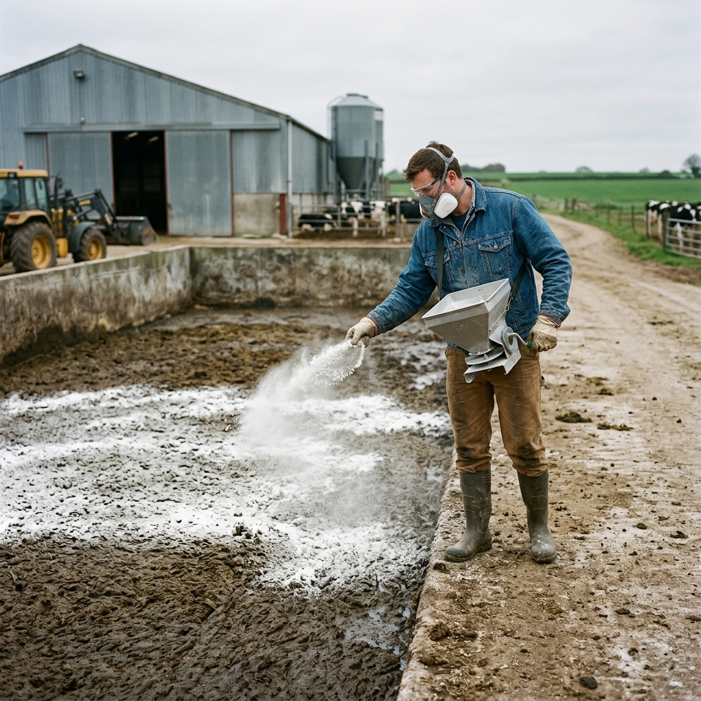 Hayvancılıkta Kireç Bazlı Dezenfeksiyon Çözümlerinin Rolü