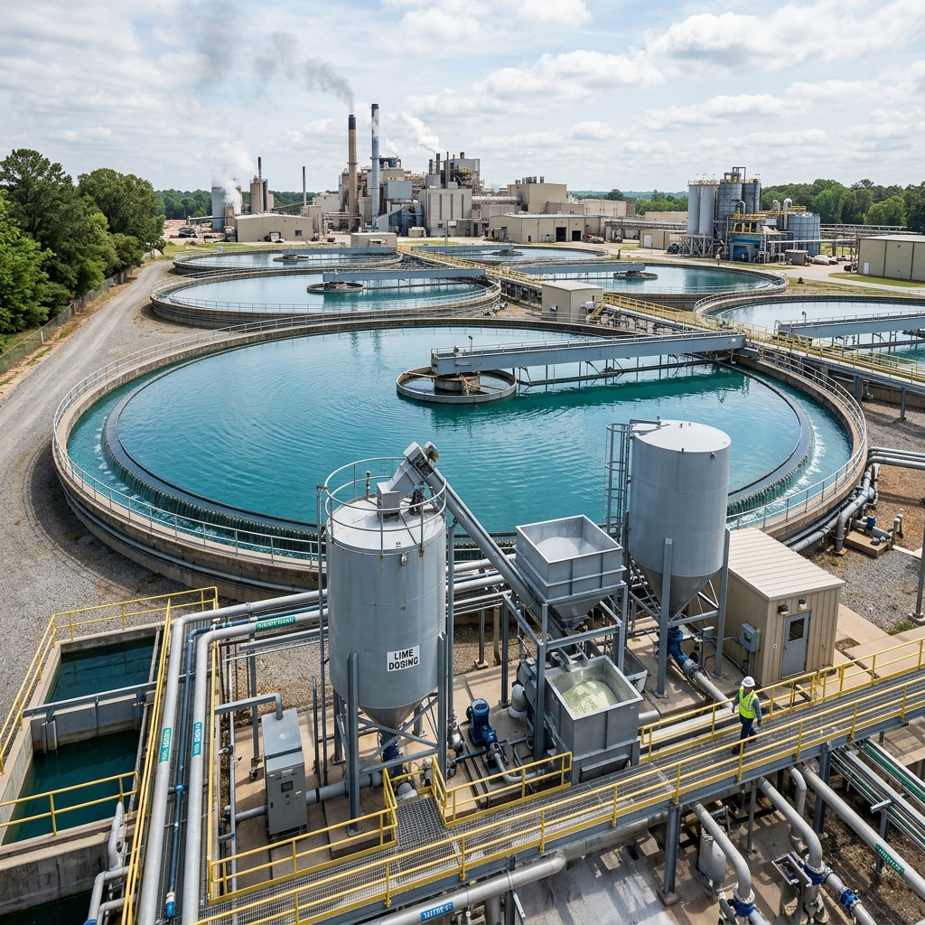 Atık Su ve Baca Gazı Arıtmada Kireç Uygulamaları