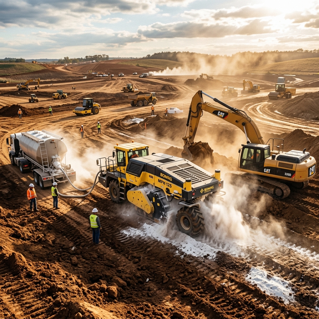 Karayolu, Altyapı ve Asfalt