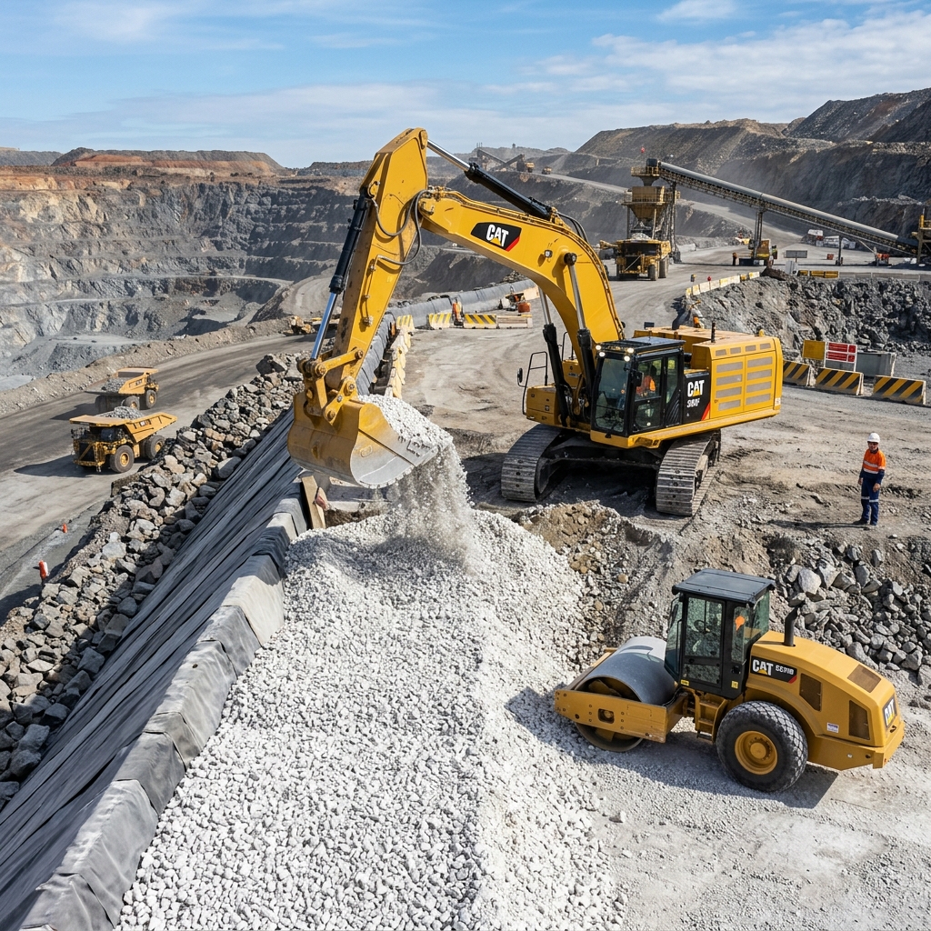 Maden Sahası Altyapısında Agrega ve Yardımcı Ürünler