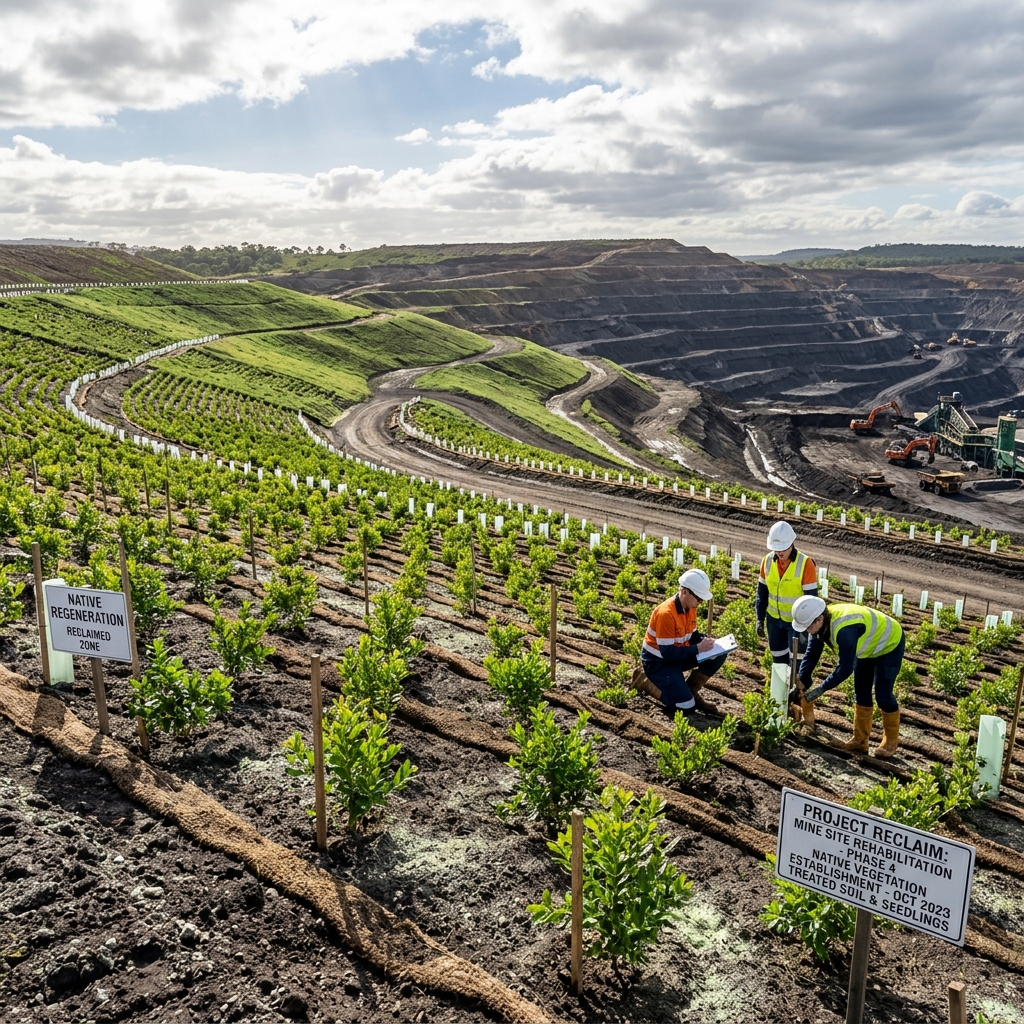 Maden Sahası Rehabilitasyonu ve Erozyon Kontrolü